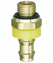 Jonction laiton auto serreur filetage cylindrique mâle - AF