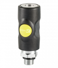 Raccord fileté mâle cylindrique avec joint d'étanchéité