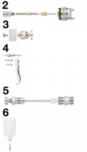 Pièces détachées pour pistolet de peinture à base aqueuse G05HVW